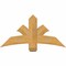 Ekena Millwork Davenport Rough Sawn Timber Gable Bracket, Western Red Cedar, 48"W x 24"H x 6"D x 6"F, 12/12 Pitch GBW048X24X0606DAV00RWR - alternate 1